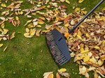 Fiskars QuikFit Laubbesen mit Stiel Graphit 145cm